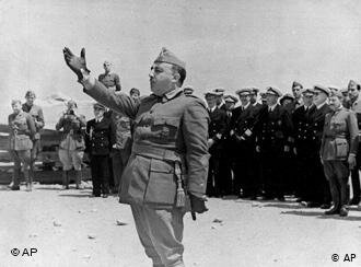 Military dictatorship of Francisco Franco in Spain.