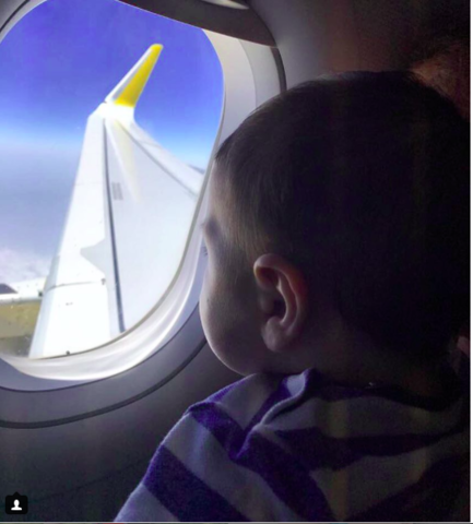 El meu primer viatge amb avió