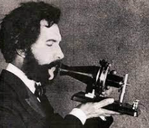 Graham Bell creates the first telephone