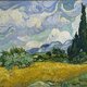 Wheat field with cypresses 1889 van gogh met