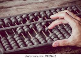 Ábaco (Primer instrumento de cálculo).