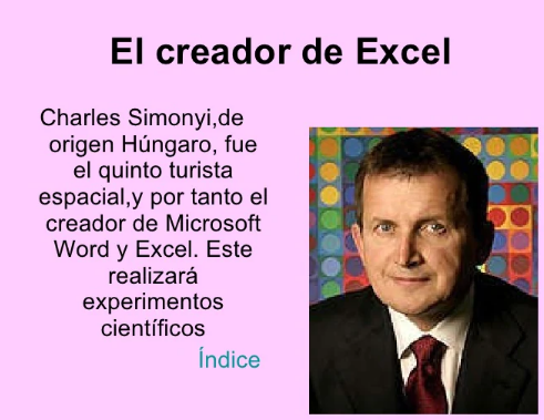 Inventor de microsoft excel