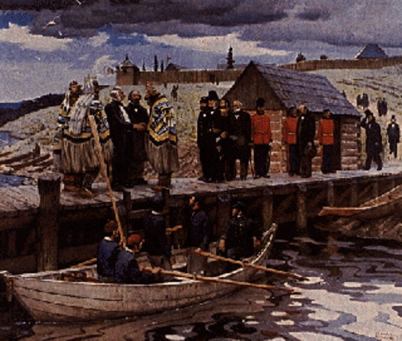 Fort Langley was Built