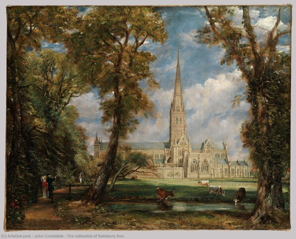 La Cattedrale di Salisbury (Constable)