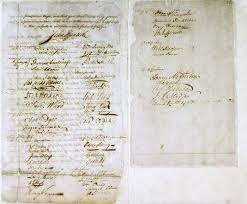 Olive Branch Petition 1775