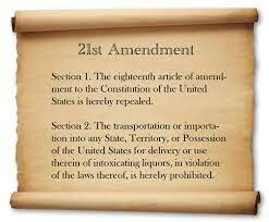 Twenty First Amendment