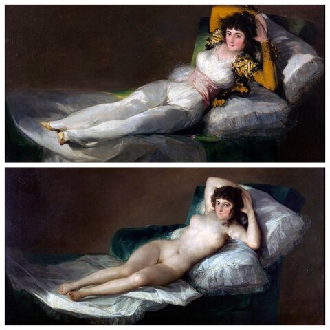 Maja desnuda e Maja vestida (Goya)