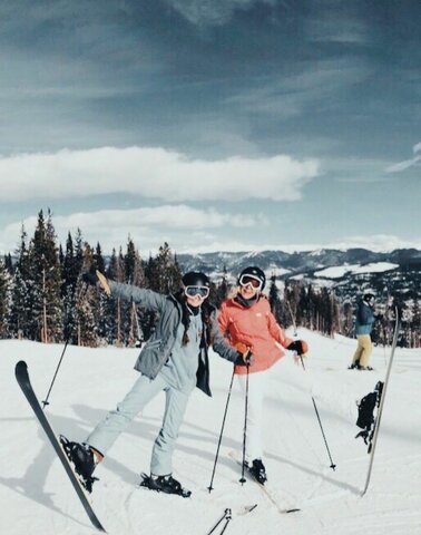 La primera vegada que vaig esquiar