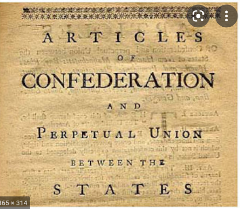 Articles of Confederation