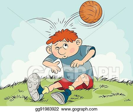 When I hit my classmates with a volleyball and a basketball at another time in phys. Ed by accident.