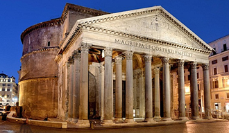 El uso de columnas y dintel 509 A.C.