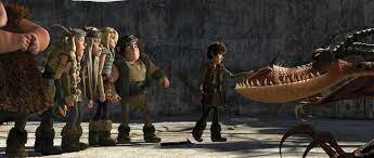 6. Hiccup is great at dragon fighter training.