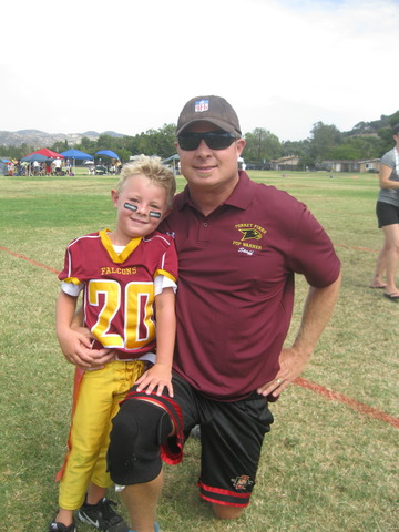 Won the Flag Football Championship game