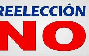 ¡No reelección!