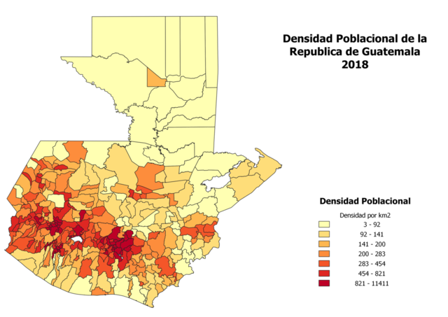 Se realizó el Censo Urbano de la ciudad de Guatemala