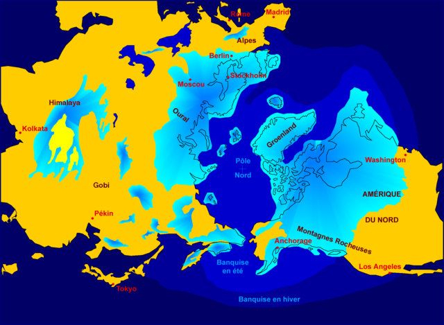 Fin de l’ère glaciaire (début du réchauffement climatique)