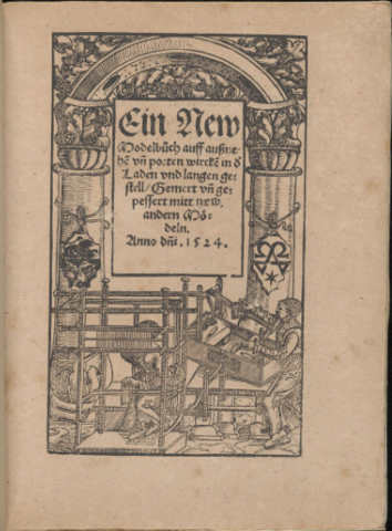 The First Published Knitting Pattern