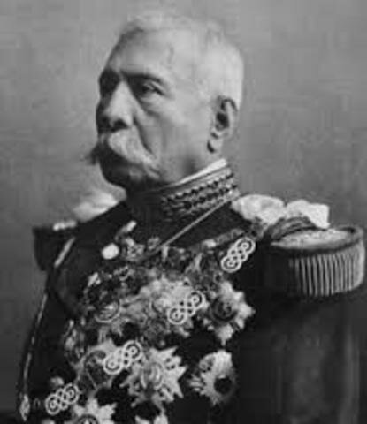 Porfirio Díaz reelecto por octava vez