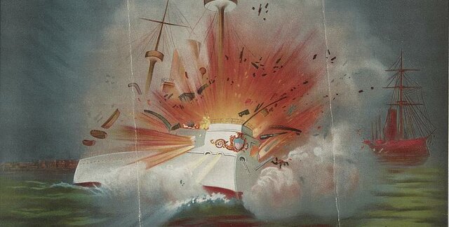 Explosion Of The USS Maine