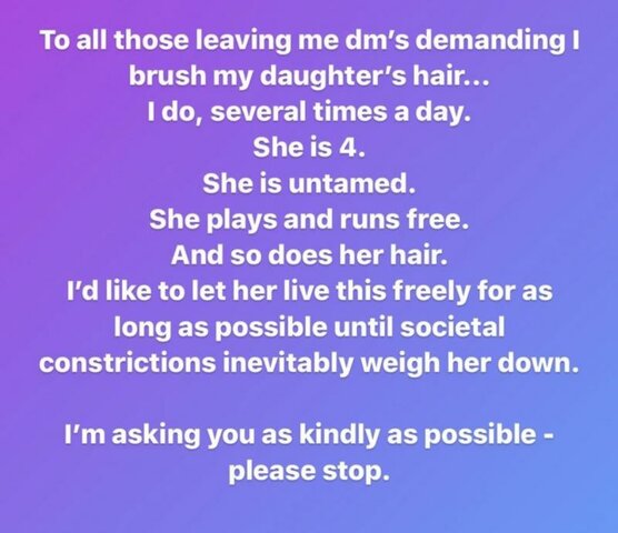 *Teets’s hair appears to have never ever been brushed