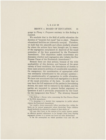 Brown v. Board of Education