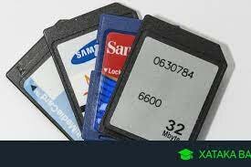 tarjeta de memoria flash