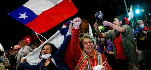 La transición democrática en Chile.