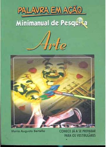 Minimanual de pesquisa Arte