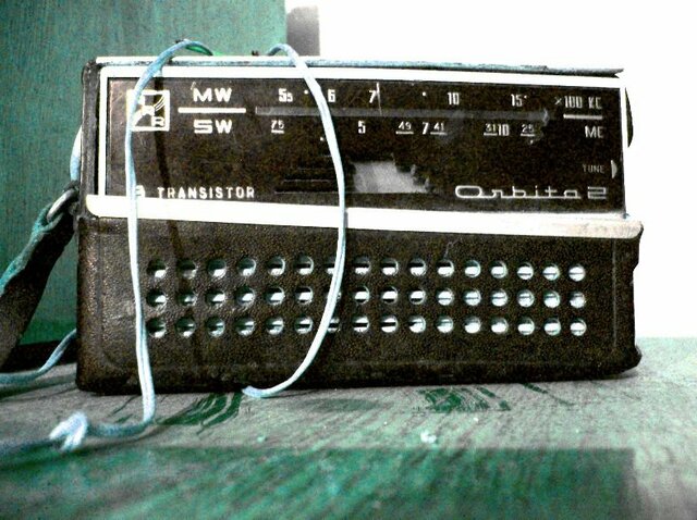 Las radios con transistores