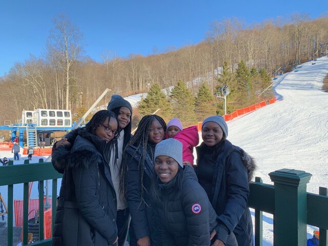 First time going skiing