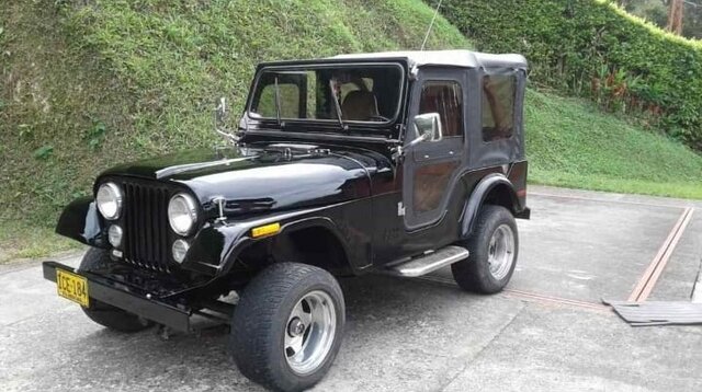 Jeep del servicio postal