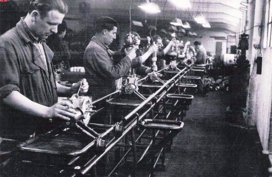 Partes intercambiables de producción