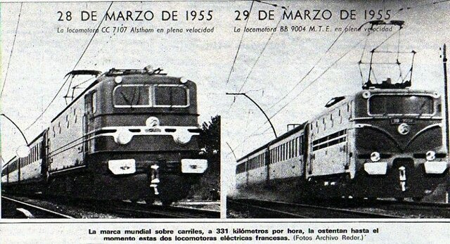 Los primeros trenes eléctricos
