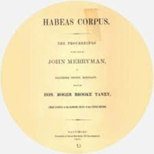 Inglaterra.- WRIT OF HABEAS CORPUS.