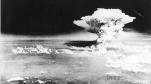 Hiroshima and Nagasaki atomic bombs explode