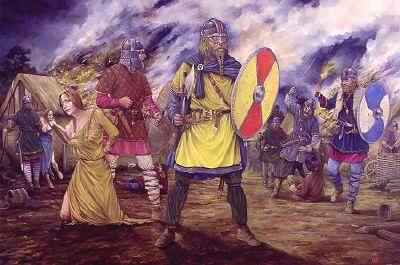 Raids in Ireland and Scotland