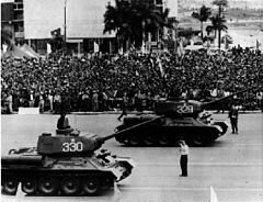 Triumph of the Cuban Revolution with Fidel Castro.