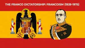 Military dictatorship of Francisco Franco in Spain. 1939-75