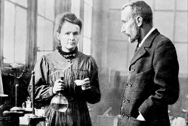 Marie y Pierre Curie