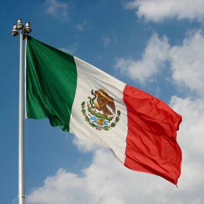 Timeline: Banderas De México.