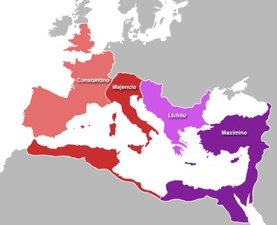 ENVIAN L'IMPERI ROMA A OCCIDENTAL