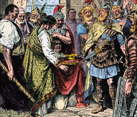 ODOACRE ACABA AMB RÒMUL