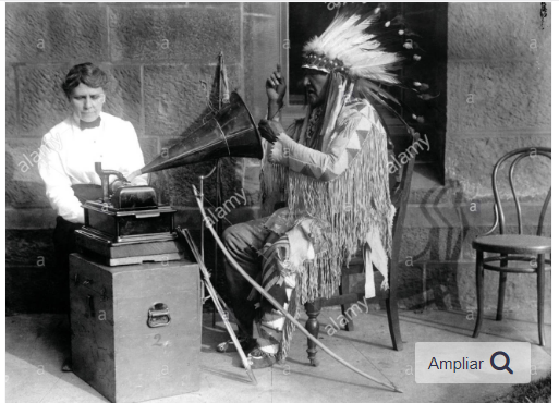 FONOGRAFO - Registro y transmisión mecánica.