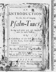 Tuft's Singing Book Improved Singing in Congregations