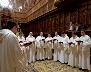 Música religiosa en declive