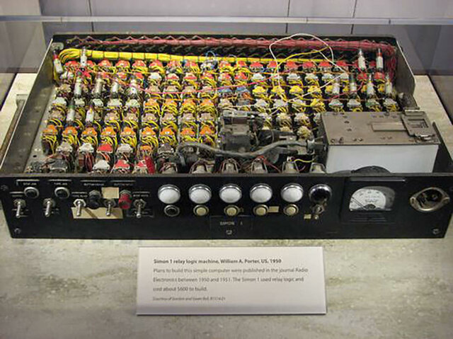 First Personal Computer: “Simon”