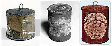 Enlatados en envase de plomo