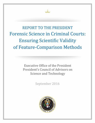 The President's council releases report.