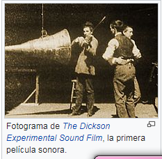 PRIMERA FILMACIÓN CON SONIDO