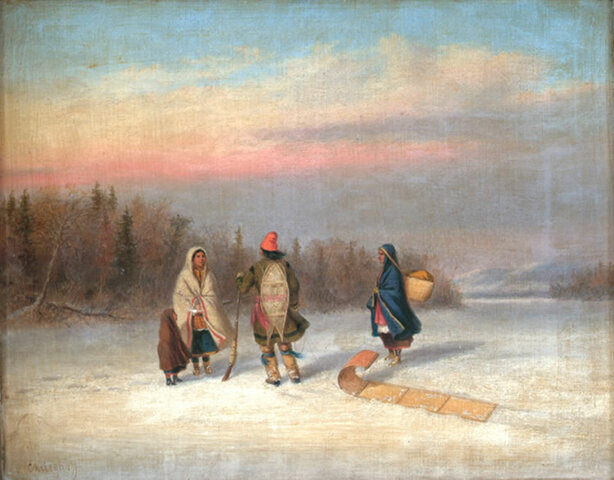 Arrivée premiers humains sur territoire du QC